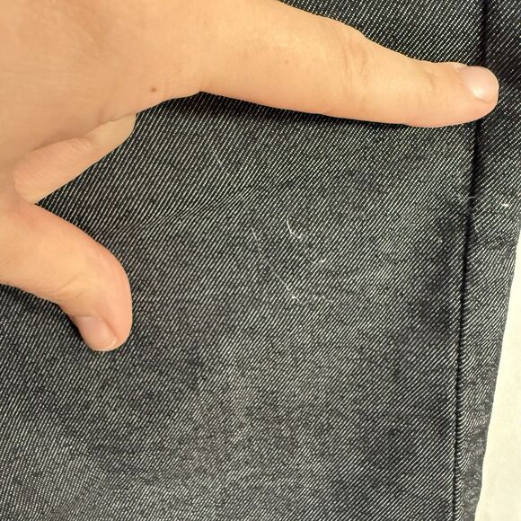 prAna Jeans Men's 32x32 Dark Grey Denim Slim Fit Organic Cotton Blend - Picture 7 of 12